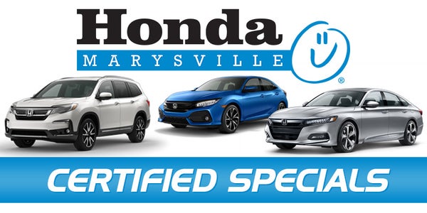 Certified Specials - Pre-Owned