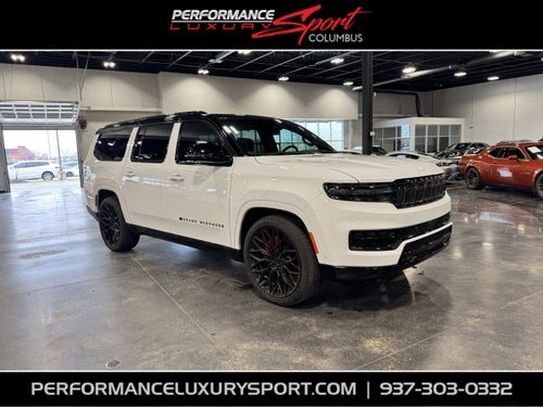 2025 Jeep Grand Wagoneer L Series III Obsidian