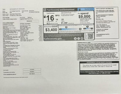 2023 Aston Martin Vantage V12