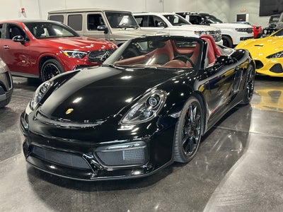 2016 Porsche Boxster Spyder