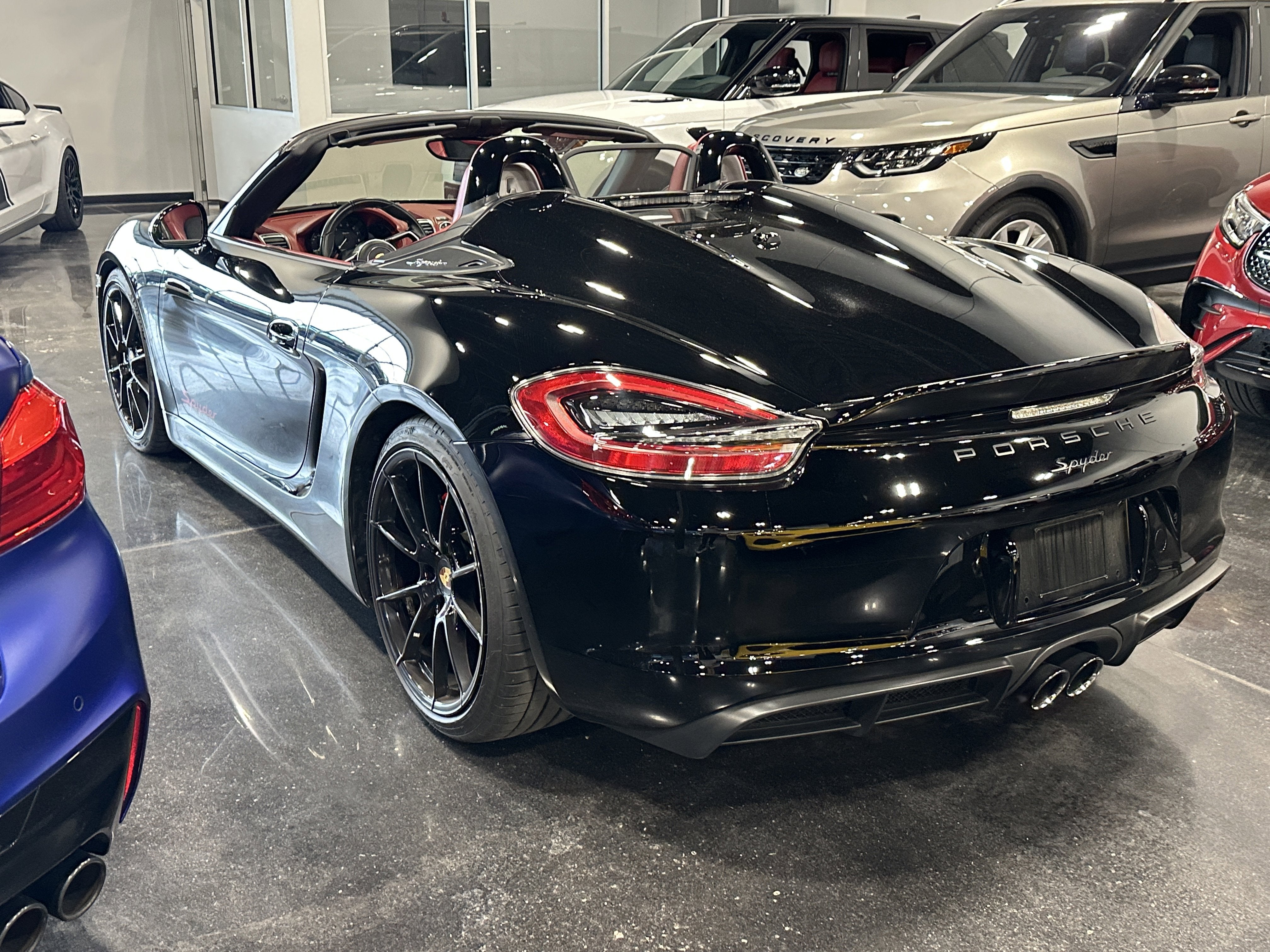 2016 Porsche Boxster Spyder