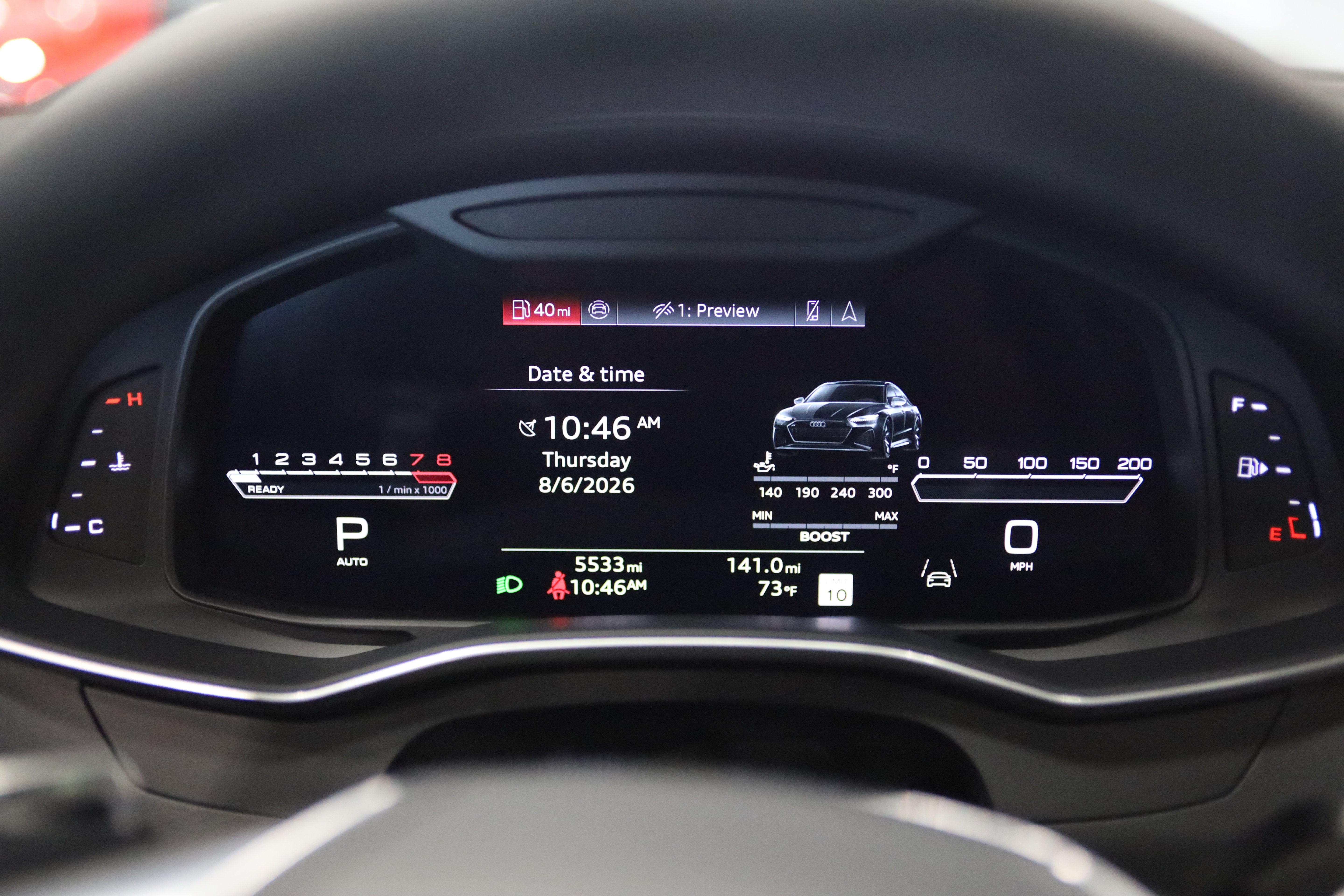 2025 Audi RS 7 performance
