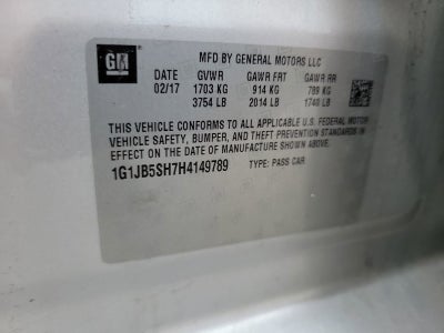 2017 Chevrolet Sonic LS