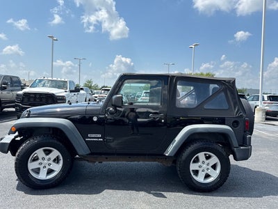2012 Jeep Wrangler Sport