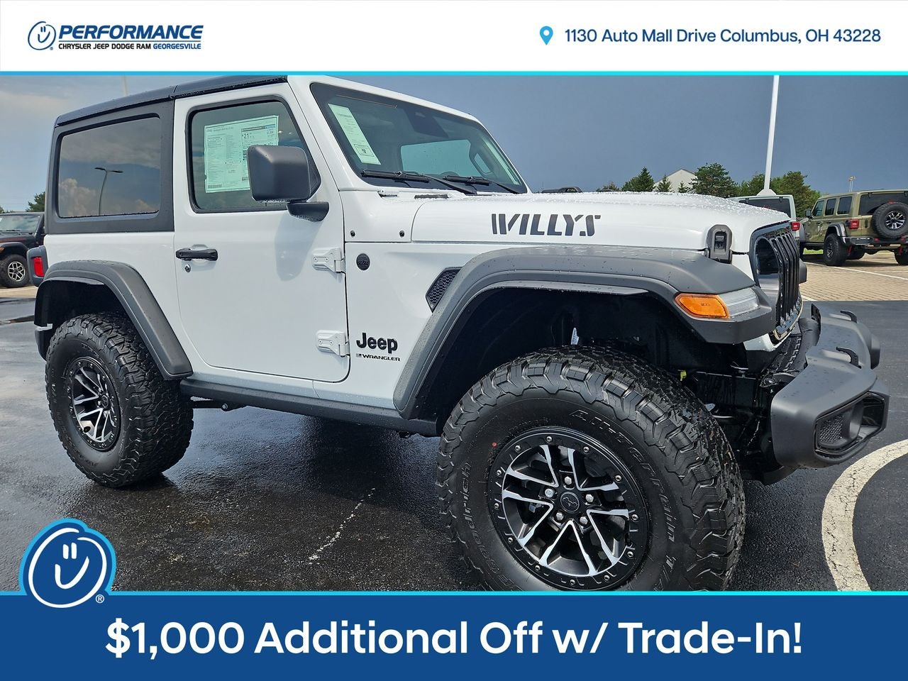 2025 Jeep Wrangler WRANGLER 2-DOOR WILLYS