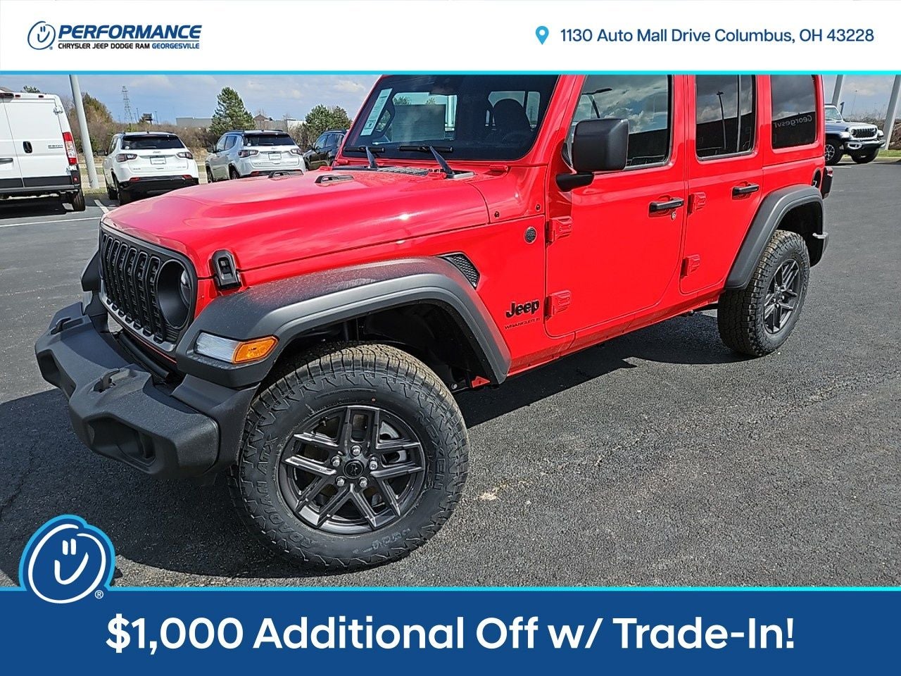 2025 Jeep Wrangler WRANGLER 4-DOOR SPORT S