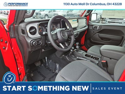 2025 Jeep Wrangler WRANGLER 4-DOOR SPORT S