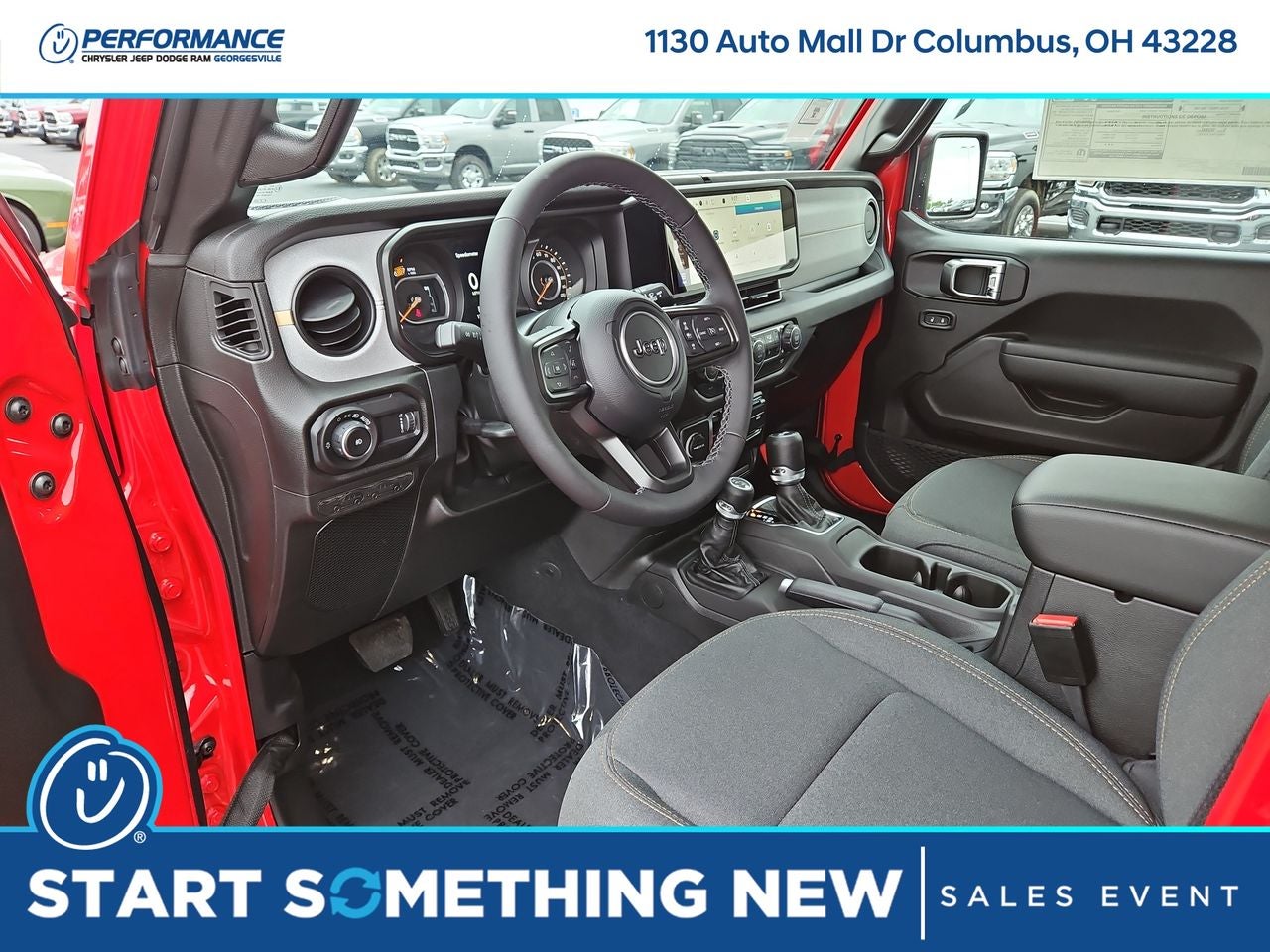 2025 Jeep Wrangler WRANGLER 4-DOOR SPORT S