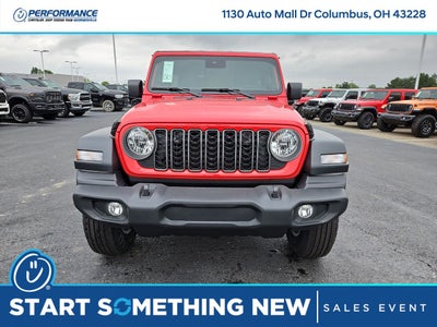 2025 Jeep Wrangler WRANGLER 4-DOOR SPORT S