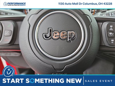 2025 Jeep Wrangler WRANGLER 4-DOOR SPORT S