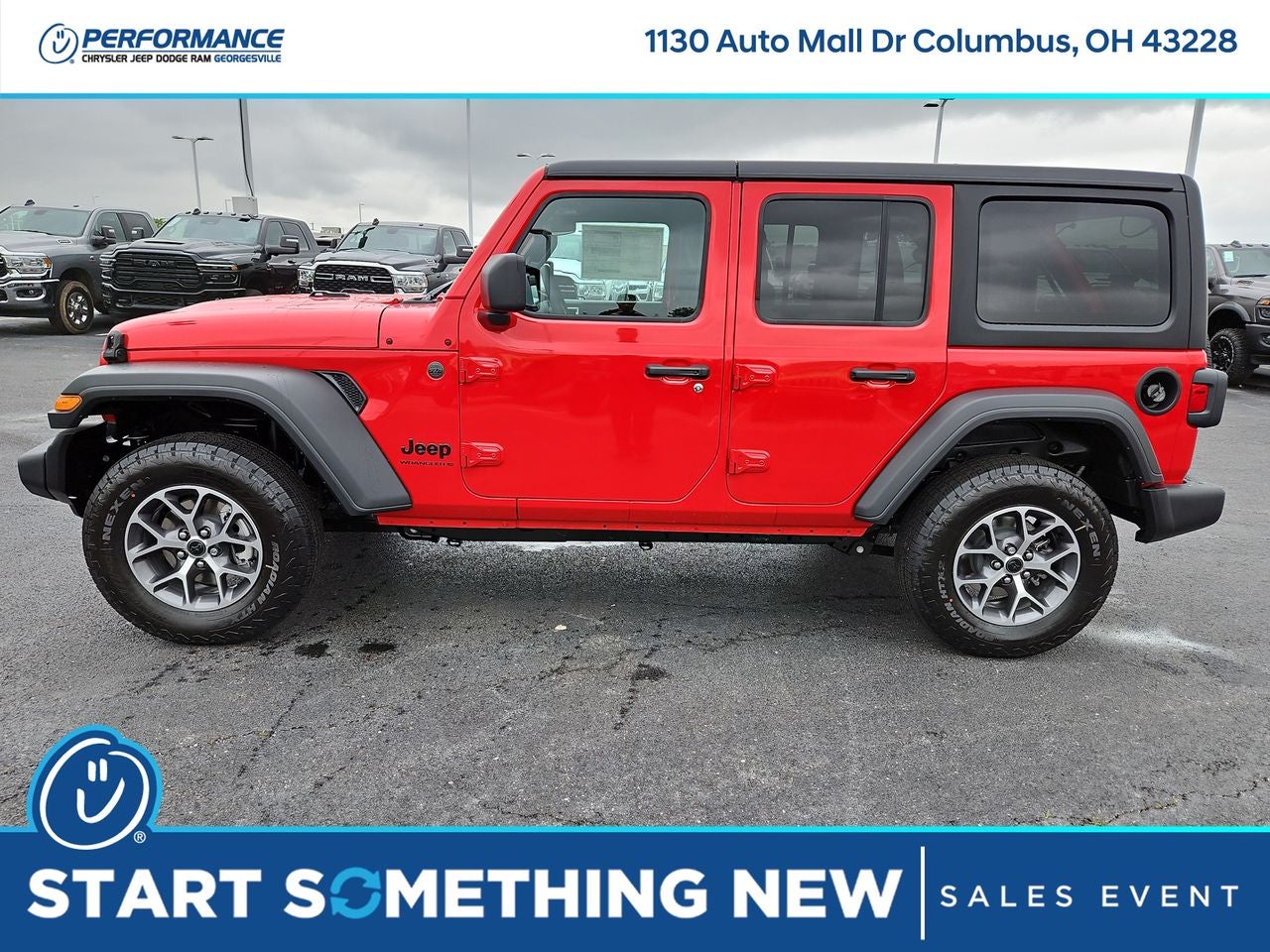 2025 Jeep Wrangler WRANGLER 4-DOOR SPORT S