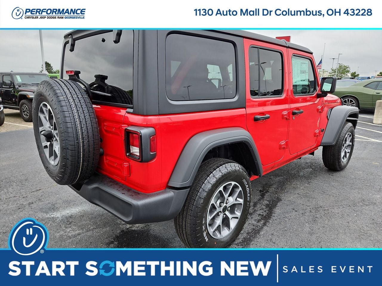 2025 Jeep Wrangler WRANGLER 4-DOOR SPORT S