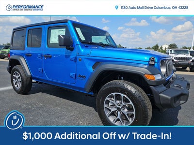 2025 Jeep Wrangler WRANGLER 4-DOOR SPORT S