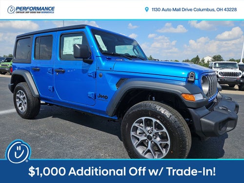 2025 Jeep Wrangler WRANGLER 4-DOOR SPORT S