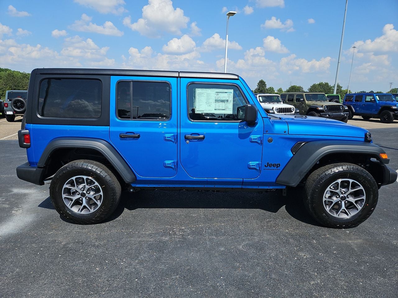 2025 Jeep Wrangler WRANGLER 4-DOOR SPORT S