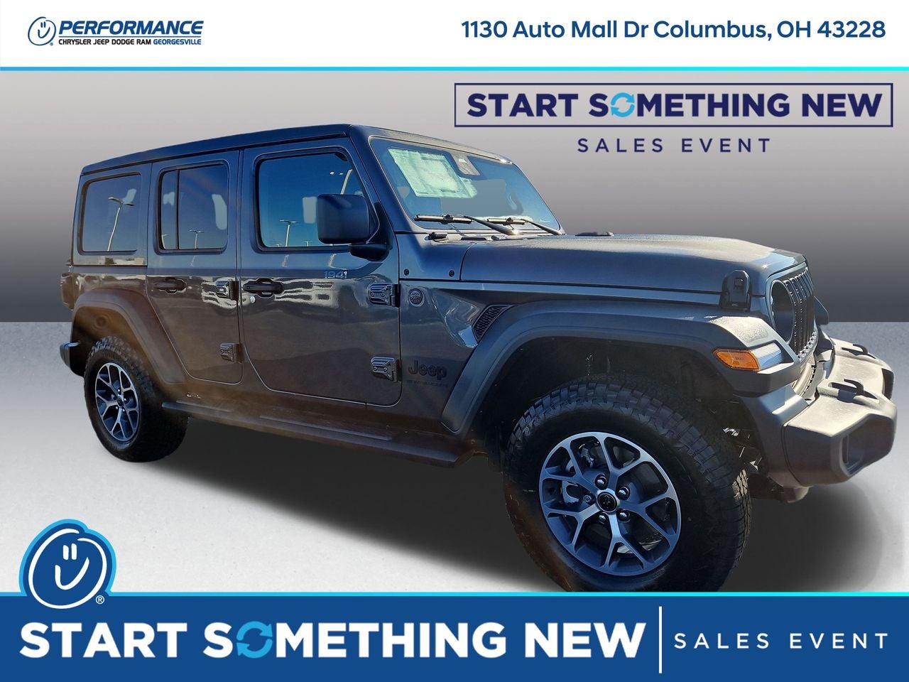 2025 Jeep Wrangler WRANGLER 4-DOOR SPORT S