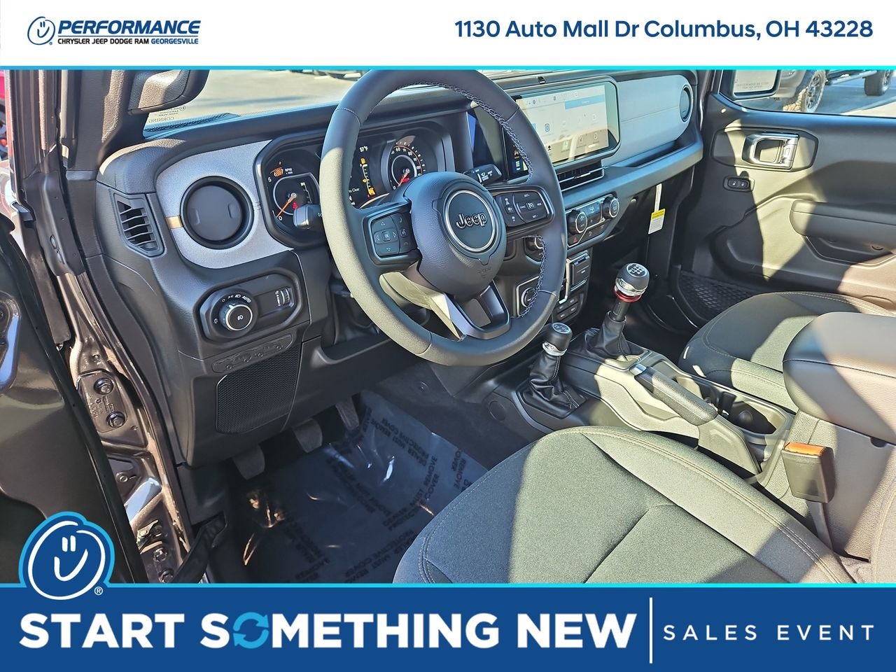 2025 Jeep Wrangler WRANGLER 4-DOOR SPORT S