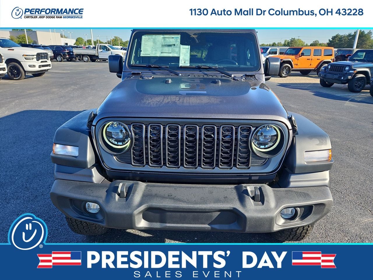 2025 Jeep Wrangler WRANGLER 4-DOOR SPORT S