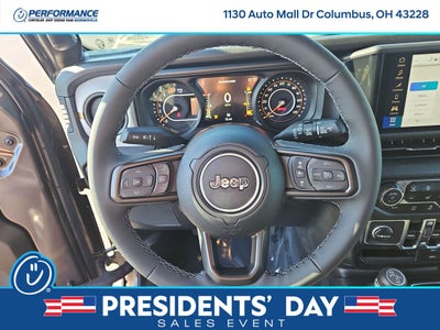 2025 Jeep Wrangler WRANGLER 4-DOOR SPORT S