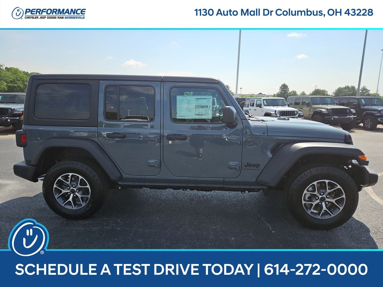 2025 Jeep Wrangler WRANGLER 4-DOOR SPORT S