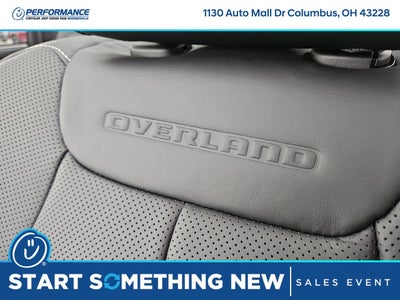 2025 Jeep Grand Cherokee GRAND CHEROKEE OVERLAND 4X4