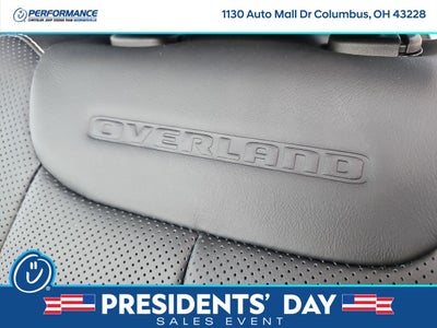 2025 Jeep Grand Cherokee GRAND CHEROKEE OVERLAND 4X4