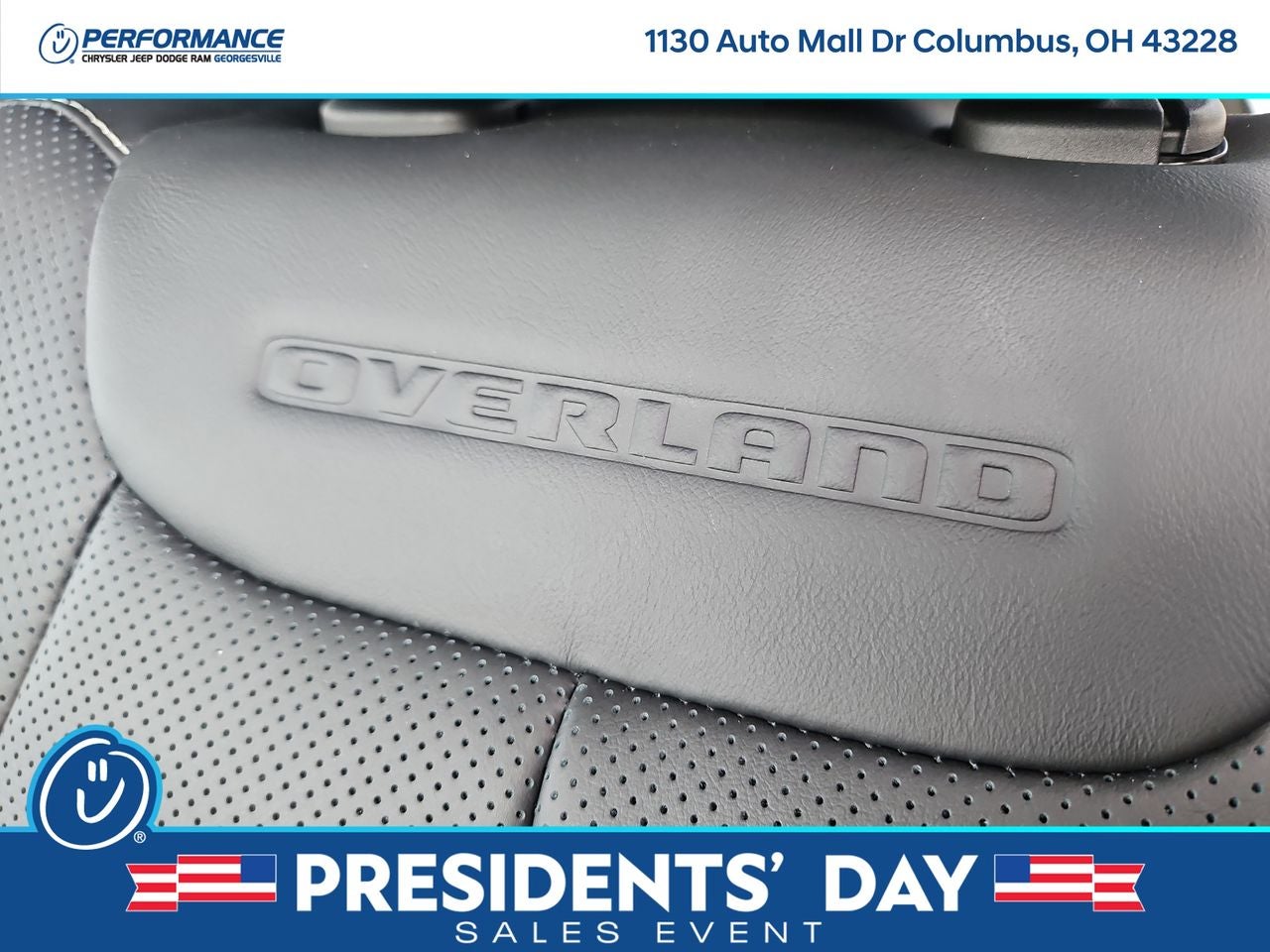 2025 Jeep Grand Cherokee GRAND CHEROKEE OVERLAND 4X4