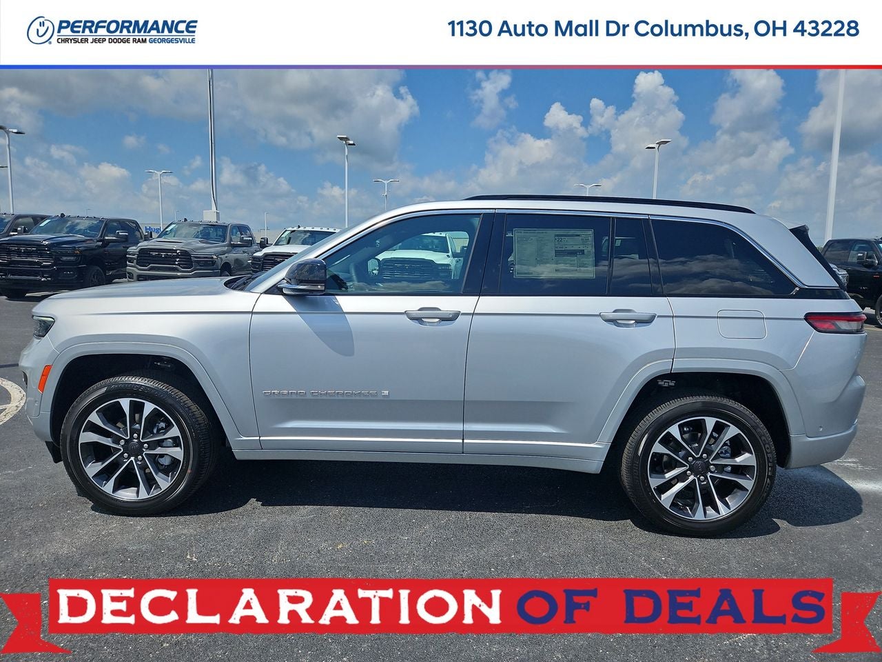 2025 Jeep Grand Cherokee GRAND CHEROKEE OVERLAND 4X4