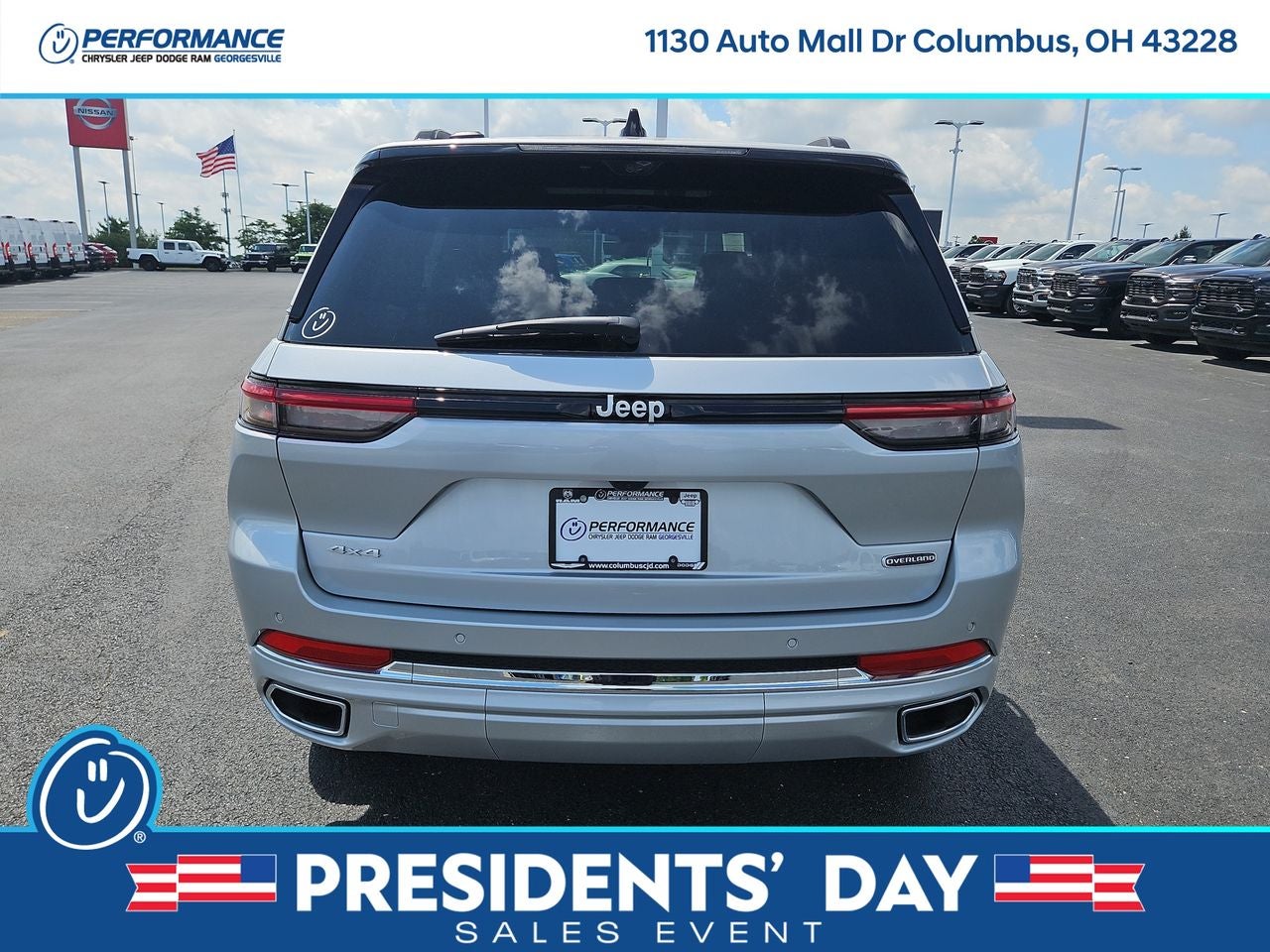 2025 Jeep Grand Cherokee GRAND CHEROKEE OVERLAND 4X4