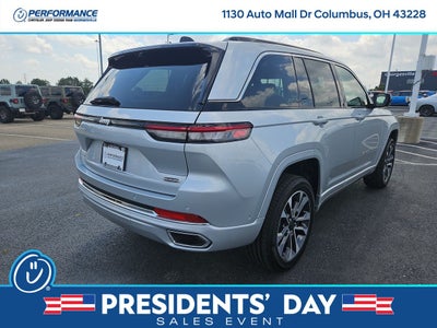 2025 Jeep Grand Cherokee GRAND CHEROKEE OVERLAND 4X4