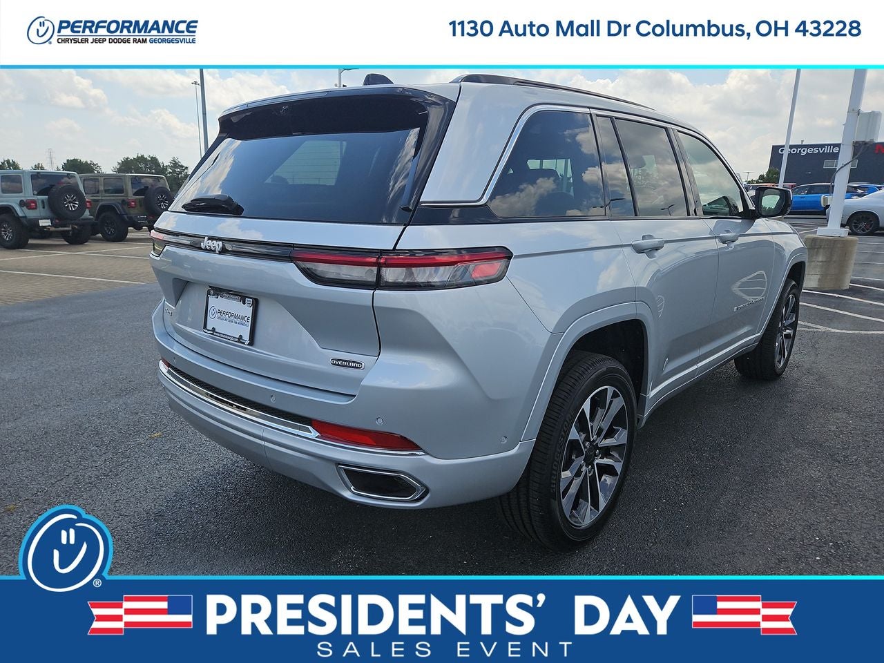 2025 Jeep Grand Cherokee GRAND CHEROKEE OVERLAND 4X4