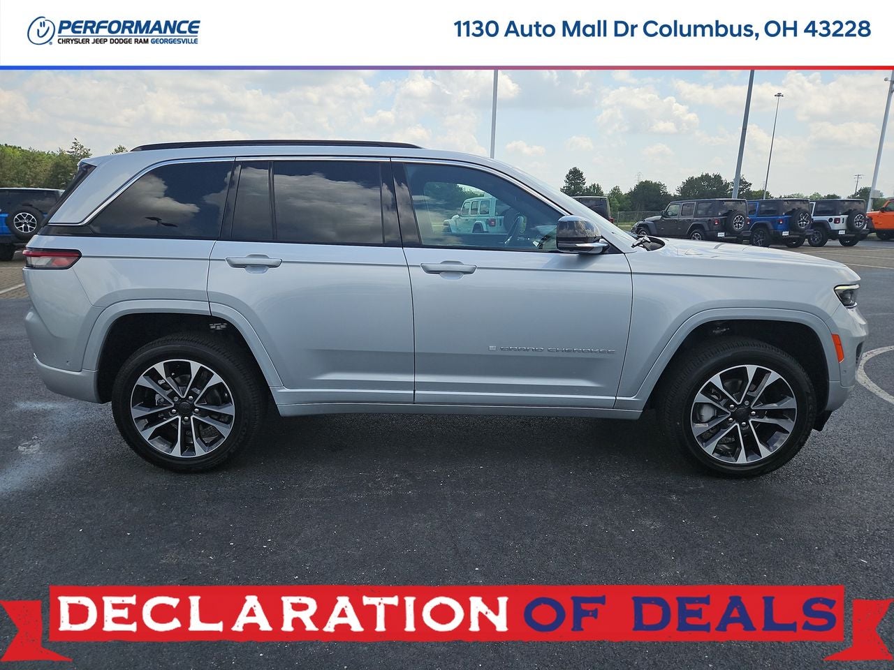 2025 Jeep Grand Cherokee GRAND CHEROKEE OVERLAND 4X4