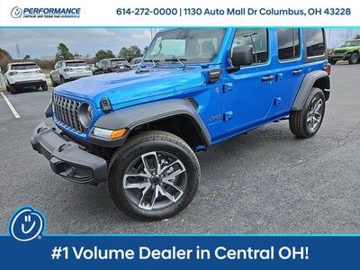 2025 Jeep Wrangler 4xe WRANGLER 4-DOOR SPORT S 4xe