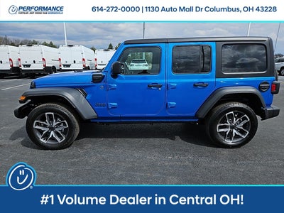 2025 Jeep Wrangler 4xe WRANGLER 4-DOOR SPORT S 4xe