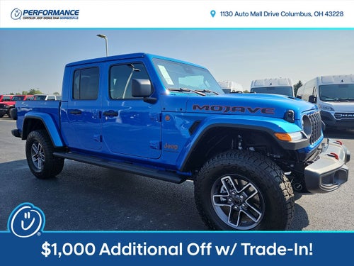 2025 Jeep Gladiator GLADIATOR MOJAVE 4X4
