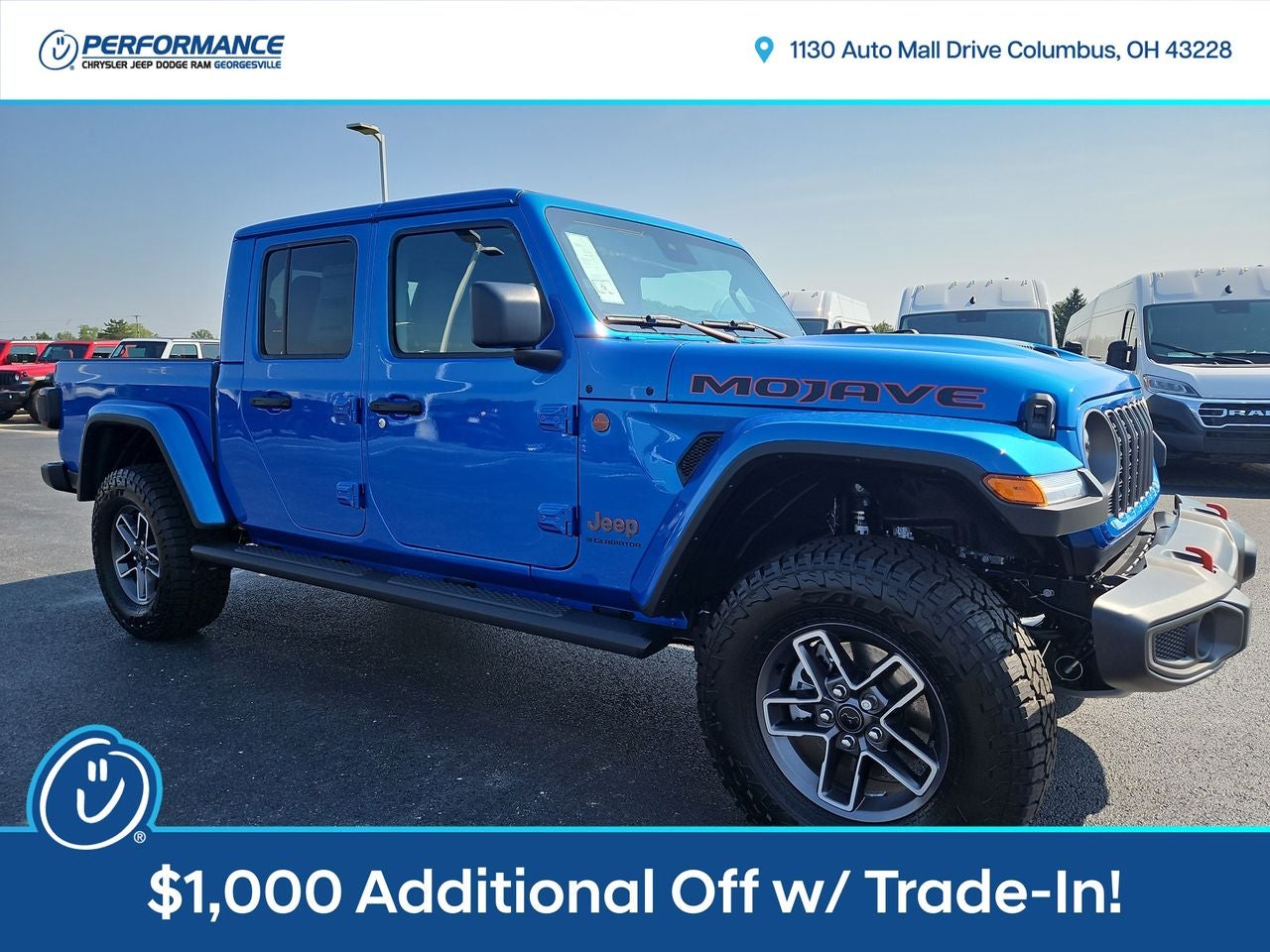 2025 Jeep Gladiator GLADIATOR MOJAVE 4X4