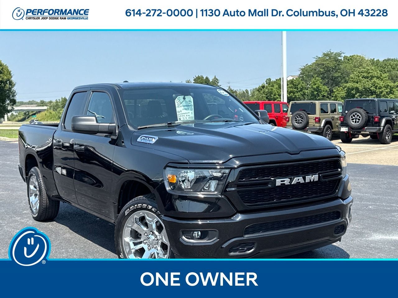 2023 RAM 1500 Tradesman Quad Cab 4x4 6'4' Box