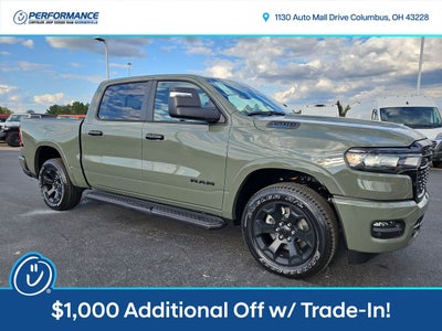 2025 RAM Ram 1500 RAM 1500 BIG HORN CREW CAB 4X4 5'7' BOX