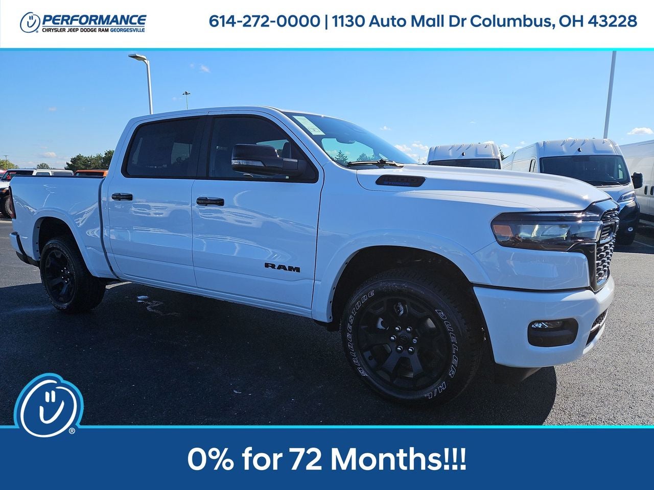 2025 RAM Ram 1500 RAM 1500 BIG HORN CREW CAB 4X4 5'7' BOX