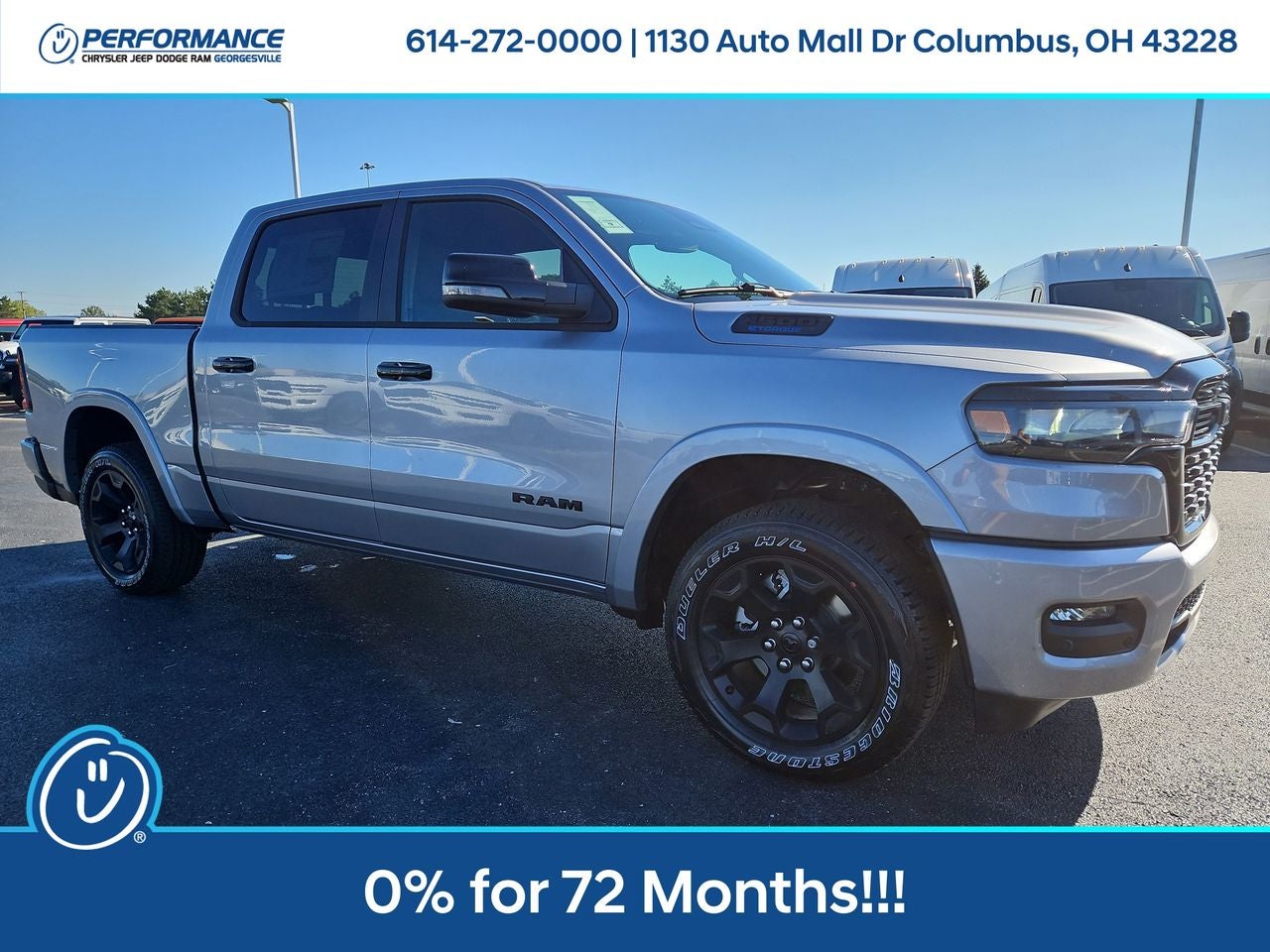 2025 RAM Ram 1500 RAM 1500 BIG HORN CREW CAB 4X4 5'7' BOX