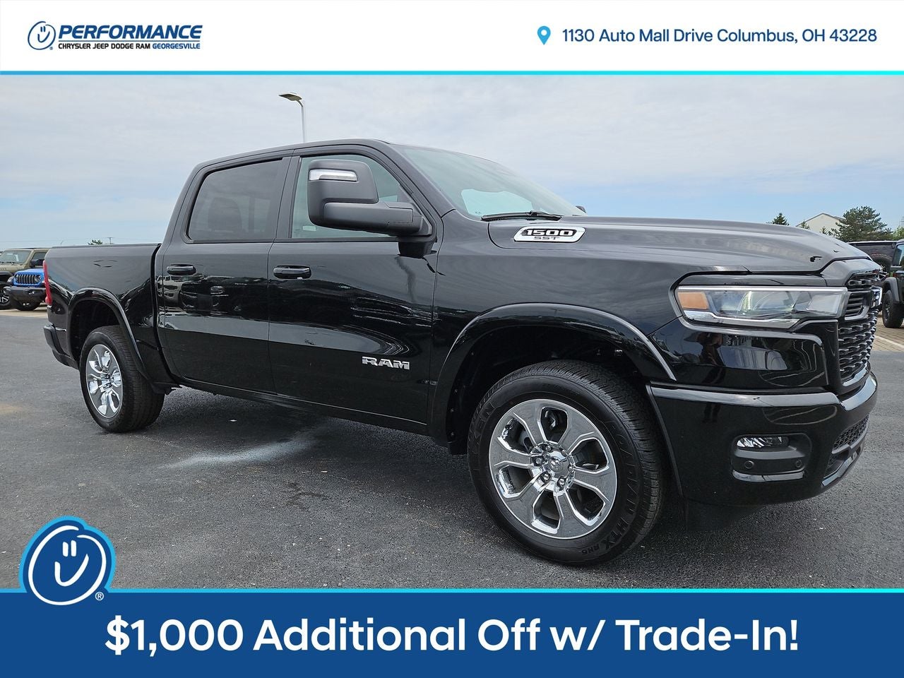 2025 RAM Ram 1500 RAM 1500 BIG HORN CREW CAB 4X4 5'7' BOX