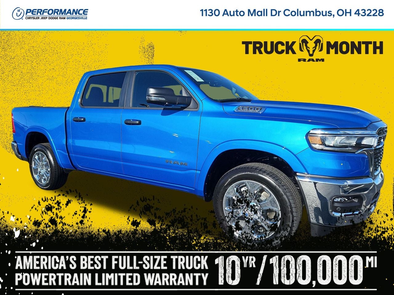 2026 RAM Ram 1500 RAM 1500 BIG HORN CREW CAB 4X4 5'7' BOX