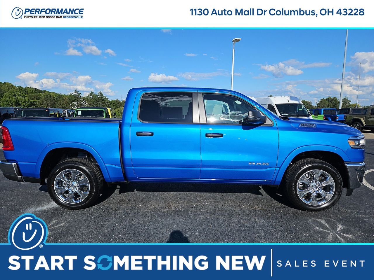 2026 RAM Ram 1500 RAM 1500 BIG HORN CREW CAB 4X4 5'7' BOX