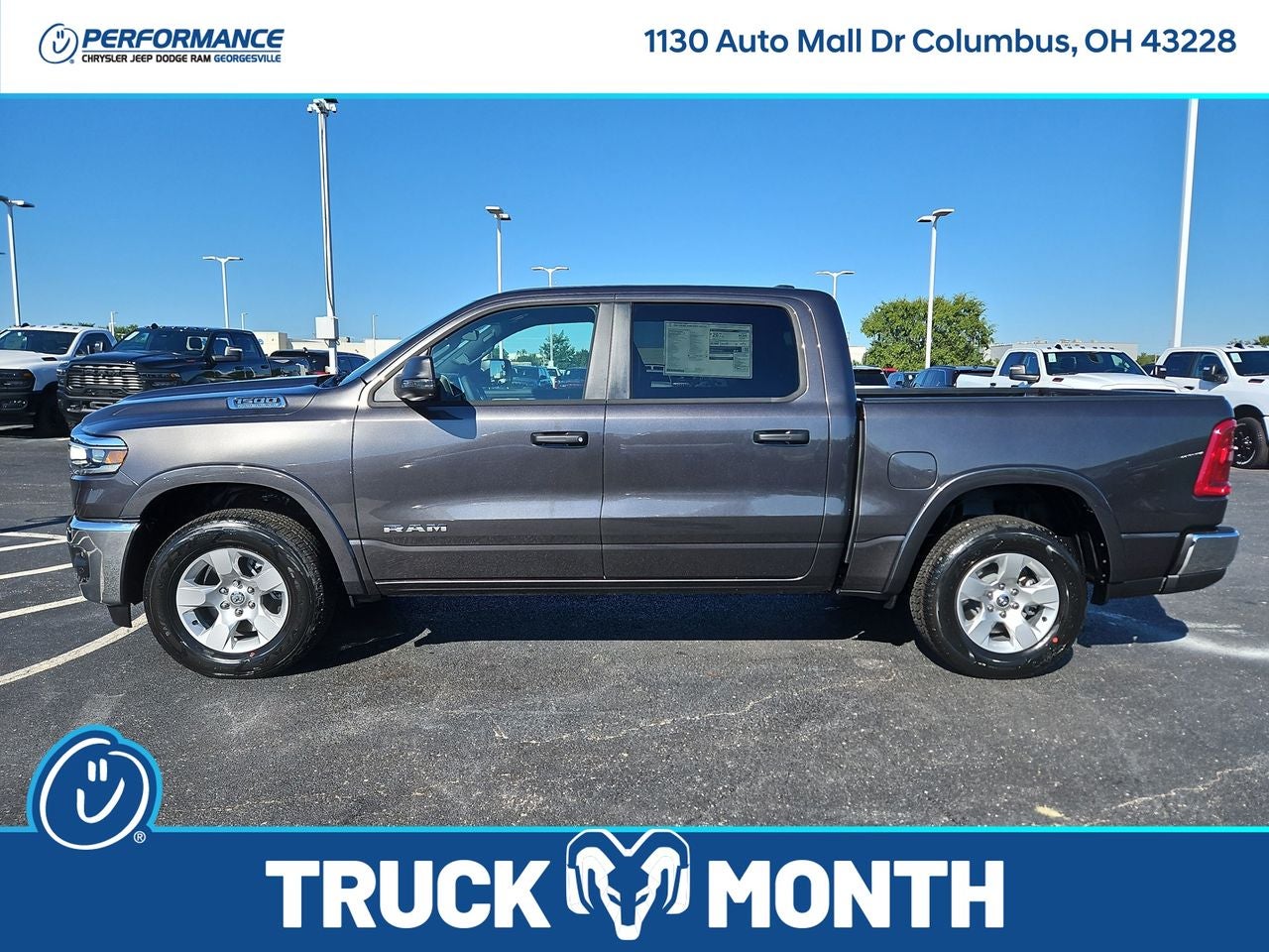 2026 RAM Ram 1500 RAM 1500 BIG HORN CREW CAB 4X4 5'7' BOX