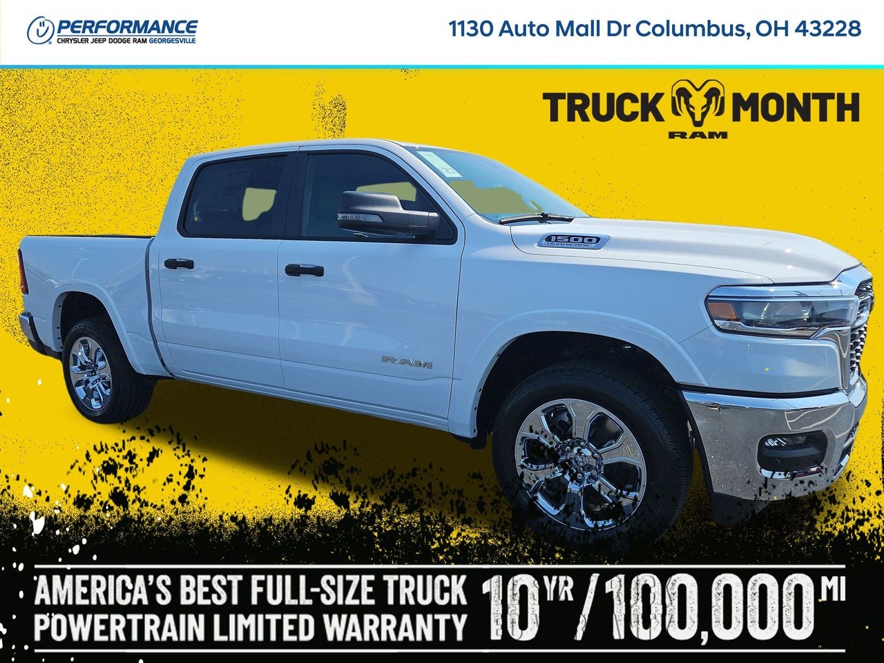 2026 RAM Ram 1500 RAM 1500 BIG HORN CREW CAB 4X4 5'7' BOX