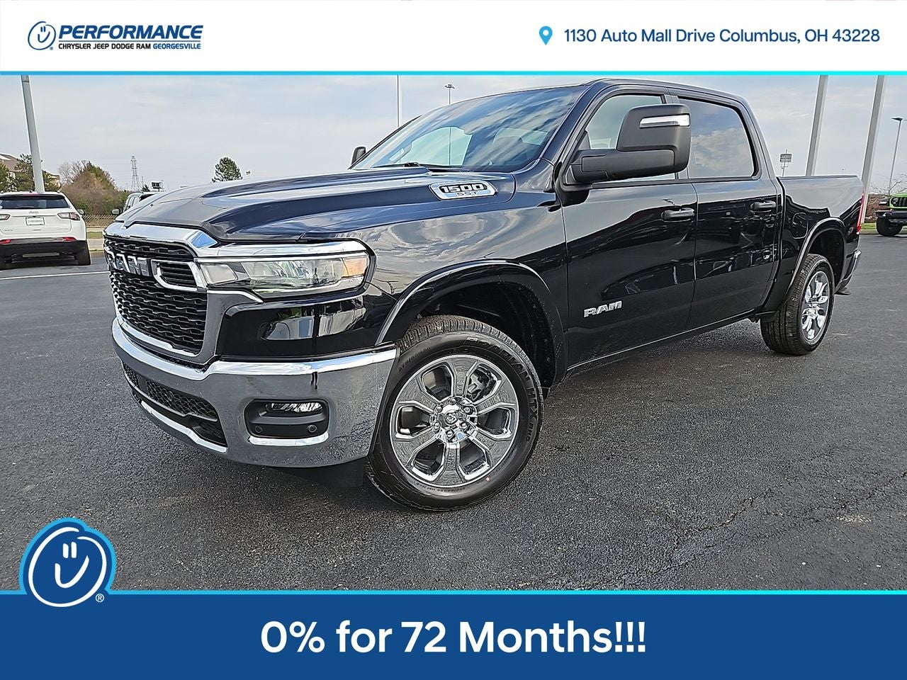 2025 RAM Ram 1500 RAM 1500 BIG HORN CREW CAB 4X4 5'7' BOX