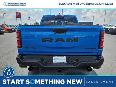 2026 RAM Ram 1500 RAM 1500 REBEL CREW CAB 4X4 5'7' BOX