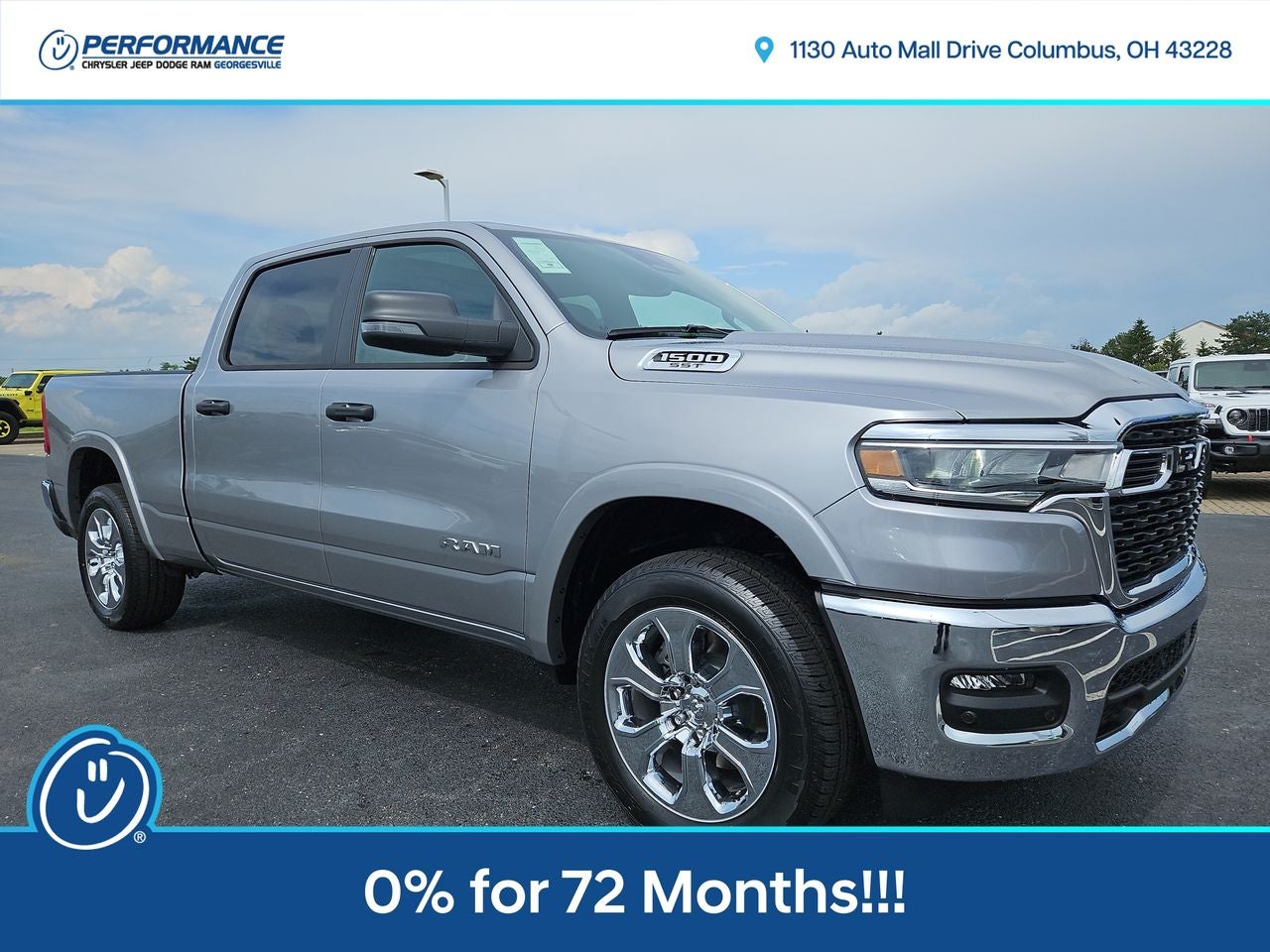 2025 RAM Ram 1500 RAM 1500 BIG HORN CREW CAB 4X4 6'4' BOX