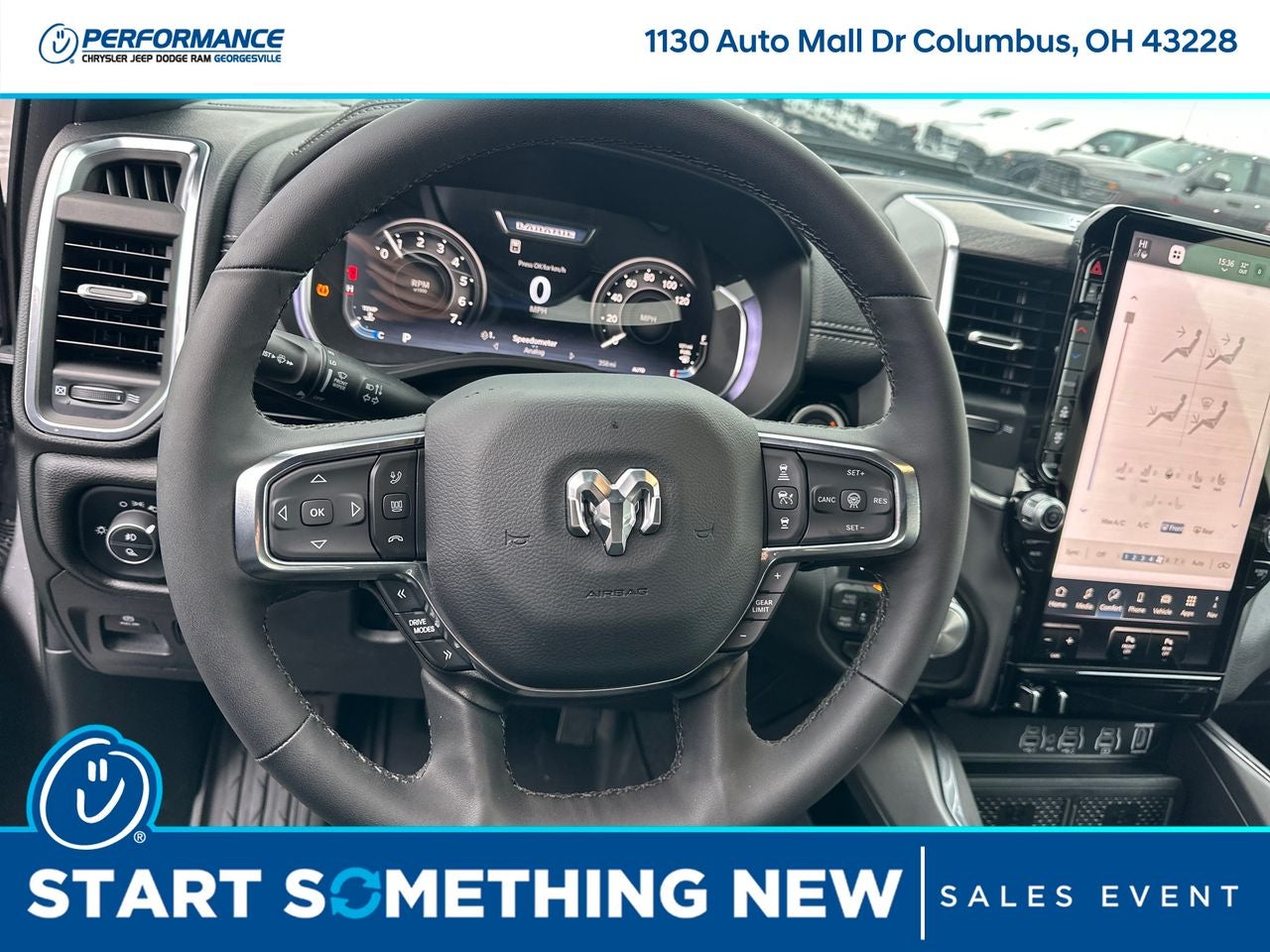 2025 RAM Ram 1500 RAM 1500 LARAMIE CREW CAB 4X4 6'4' BOX