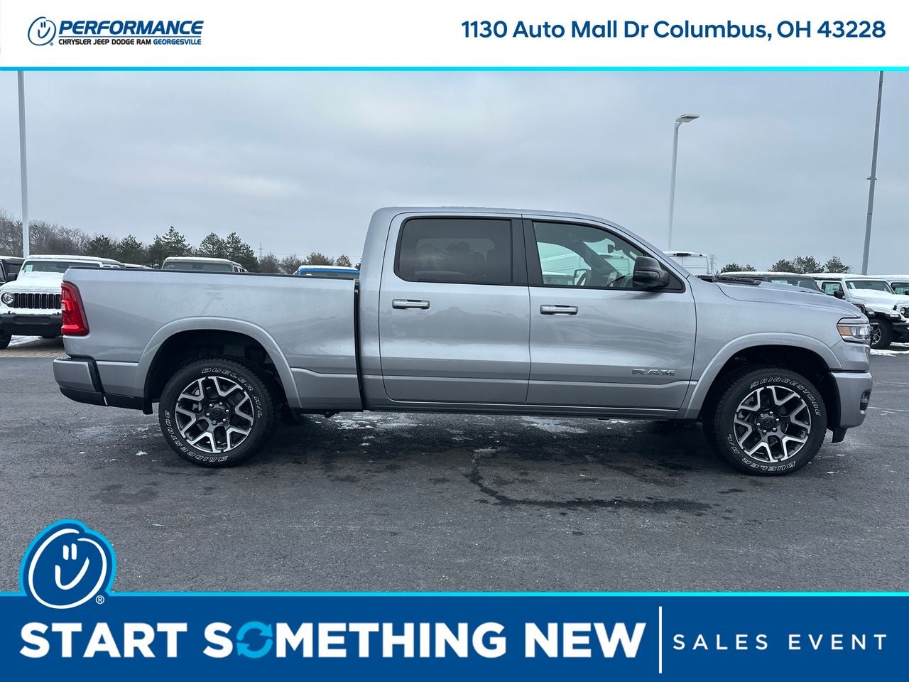 2025 RAM Ram 1500 RAM 1500 LARAMIE CREW CAB 4X4 6'4' BOX